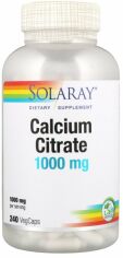 Акция на Solaray Calcium Citrate, 1000 mg, 240 VegCaps (SOR-45852) от Stylus
