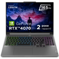 Акция на Ноутбук ігровий Lenovo Legion 5 16IRX9 (83DG007PRA) Luna Grey от Comfy UA