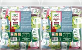 Акція на Упаковка набора чаю-ассорти Tea Moments Assorted Mix 5 смаків х 10 сашетів х 2 шт від Rozetka