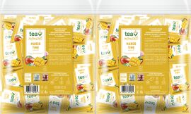 Акция на Упаковка зеленого чаю Tea Moments Mango Time 50 сашетів х 2 шт от Rozetka