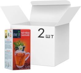 Акция на Упаковка чаю ройбос Mesh Stick ванільний 32 г х 2 пачки по 16 шт от Rozetka