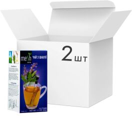 Акція на Упаковка чаю з шавлії Mesh Stick 32 г х 2 пачки по 16 шт від Rozetka