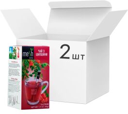 Акція на Упаковка чаю з шипшини Mesh Stick 40 г х 2 пачки по 16 шт від Rozetka