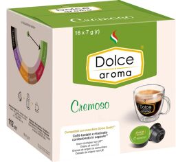 Акция на Капсула Dolce Aroma Cremoso для системи Dolce Gusto 7 г х 16 шт от Rozetka