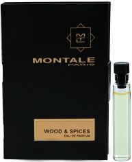 Акція на Пробник Парфумована вода унісекс Montale Wood & Spices 2 мл від Rozetka