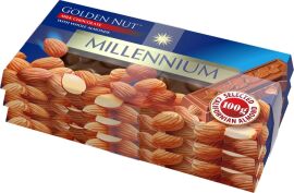 Акция на Упаковка шоколаду Millennium молочного з цілим мигдалем 3 шт. х 100 г от Rozetka