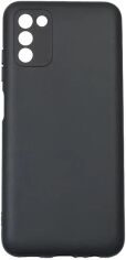 Акция на Панель Armorstandart Matte Slim Fit для Samsung Galaxy A03s (A037) Camera cover Black от Rozetka