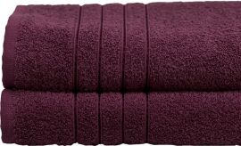 Акція на Рушник махровий Ecotton для обличчя 50х90 см Raspberry від Rozetka