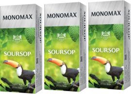 Акція на Упаковка чаю Мономах зеленого Soursop 3 пачки по 25 пакетиків від Rozetka