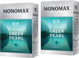 Акция на Упаковка чаю Мономах зеленого китайського Green Pearl 100г х 2шт от Rozetka