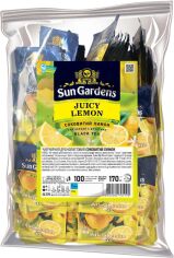 Акция на Чай чорний Sun Gardens Juicy Lemon 100 пакетиків по 1.7 г от Rozetka