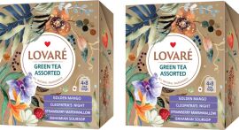 Акція на Упаковка чаю Lovare Асорті Зелений 4 види по 8 пакетиків х 2 шт від Rozetka