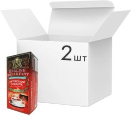 Акция на Упаковка чаю чорного Sun Gardens English Breakfast 25 експрес пакетиків у конвертах SG114 х 2 шт от Rozetka