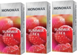 Акция на Упаковка чаю Мономах каркаде Summer Tea 3 пачки по 25 пакетиків от Rozetka
