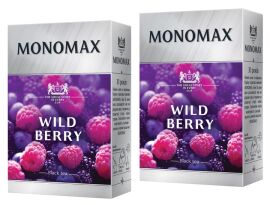 Акція на Упаковка чаю Мономах чорного Wild Berry 80 г х 2 шт. від Rozetka