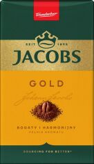 Акція на Кава мелена Jacobs Gold 250 г від Rozetka