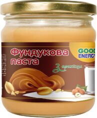 Акция на Фундукова паста Good Energy з арахісом 180 г (4820175571251/4820175571268) от Rozetka
