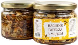 Акція на Насіння гарбуза з медом Пригощайся 320 г (HON-0007-0320) від Rozetka