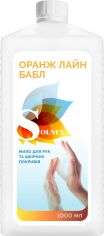Акция на Дезінфікуючий засіб Solnex Оранж Лайн Бабл для гігієнічного миття рук 1 л от Rozetka