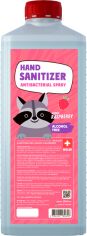 Акція на Дезінфікувальний антисептичний засіб HEALER Hand Sanitizer Antibacterial Kid Малина 1000 мл від Rozetka