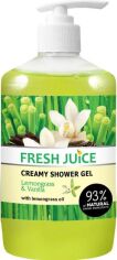 Акция на Крем-гель для душу Fresh Juice Lemongrass&Vanilla 750 мл от Rozetka