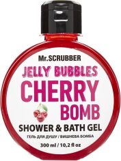 Акція на Гель для душу Mr.Scrubber Jelly bubbles Cherry Bomb для всіх типів шкіри 300 г від Rozetka