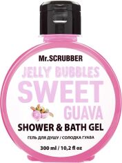 Акція на Гель для душу Mr.Scrubber Jelly bubbles Sweet Guava для всіх типів шкіри 300 г від Rozetka