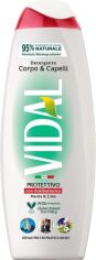 Акція на Гель-шампунь для душу Vidal Antibacterial Hair & Body Wash Mint & Lime Антибактеріальний з м'ятою та лаймом 500 мл від Rozetka