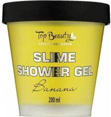 Акция на Слайм гель для душу Top Beauty Slime Shower Gel Banana 200 мл от Rozetka