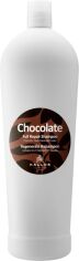 Акція на Шампунь Kallos Cosmetics Chocolate Відновлення для пошкодженого волосся 1000 мл від Rozetka