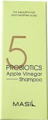 Акція на Шампунь Masil 5 Probiotics Apple Vinegar Shampoo з пробіотиками та яблучним оцтом 50 мл від Rozetka