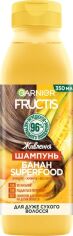 Акция на Шампунь для дуже сухого волосся Garnier Fructis Банан суперфуд живлення 350 мл от Rozetka