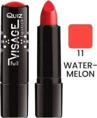 Акція на Помада Quiz Visage lipstick with Vitamin E Поживна 11 Water Melon 4.2 г від Rozetka