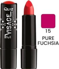 Акція на Помада Quiz Visage lipstick with Vitamin E Поживна 15 Pure Fuchsia 4.2 г від Rozetka