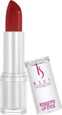 Акция на Помада для губ KSKY Shiny Silver Rossetto Lipstick KS 212 пурпурно-червоний 5 г от Rozetka