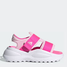 Акція на Підліткові сандалі для дівчинки Adidas Mehana Sandal Kids ID7909 35 Clear Pink від Rozetka