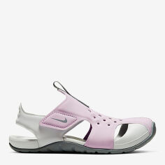 Акція на Дитячі сандалі для дівчинки Nike Sunray Protect 2 943826-501 28 Iced Lilac/Particle Grey-Photon Dust від Rozetka