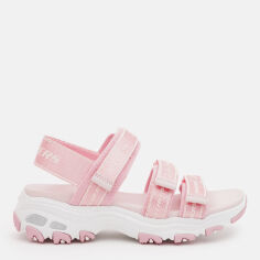 Акція на Дитячі спортивні сандалії для дівчинки Skechers 664167L PNK 28.5 Рожеві від Rozetka