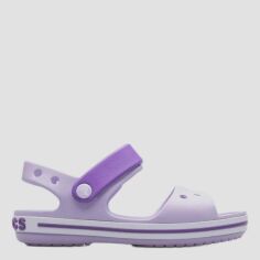 Акція на Дитячі сандалії для дівчинки Crocs Crocband Sandal Kids 12856-5P8-J2 33/34 Фіолетові від Rozetka
