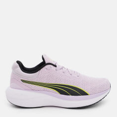 Акція на Жіночі кросівки для бігу Puma Scend Pro 37877615 36 (3.5UK) 22.5 см Світло-рожевий/Чорний/Лаймовий від Rozetka