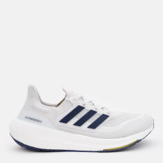 Акція на Чоловічі кросівки для бігу Adidas Ultraboost Light ID3285 45.5 (10.5UK) 29 см Crywht/Dkblue/Goldmt від Rozetka