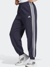 Акция на Спортивні штани жіночі Adidas W 3S Ft Ls Pt IC4386 S Темно-сині от Rozetka