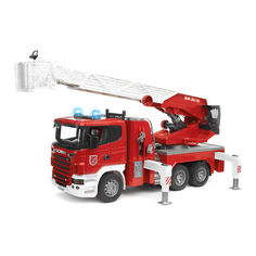 Акція на Машинка Scania Пожарный трак Bruder (3590) від Будинок іграшок