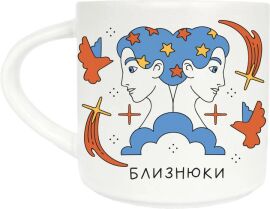 Акція на Чашка Orner D100 Близнюки 400 мл (orner-2251) від Rozetka