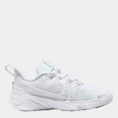 Акція на Дитячі кросівки для дівчинки Nike Star Runner 4 Nn DX7614-100 30 (12.5C) Білі від Rozetka