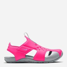 Акция на Дитячі спортивні сандалі для дівчинки Nike Sunray Protect 2 943826-605 28 (11C) Рожеві от Rozetka