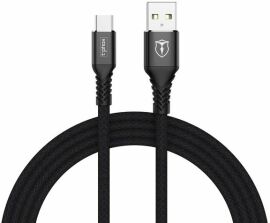 Акція на T-PHOX Usb Cable to USB-C Jagger 1m Black (T-C814 black) від Y.UA