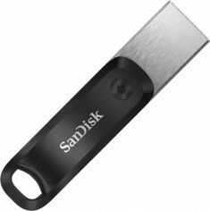 Акція на SanDisk 256GB iXpand Go Usb 3.0/Lightning (SDIX60N-256G-GN6NE) від Y.UA