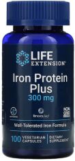 Акція на Life Extension Iron Protein Plus Железосодержащий протеин (белок) 300 мг 100 капсул від Stylus