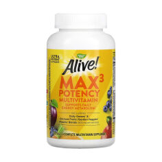 Акція на Мультивітаміни Nature's Way Alive! Max3 Daily Multi-Vitamin Max Potency, 180 таблеток від Eva